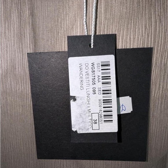 NWT Wandering Caftan Silk Dress Size 38 Italian US Size 2 - Picture 12 of 13